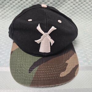 Dutch Bros Black and Camouflage Hat